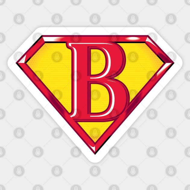 Super B Sticker by detective651